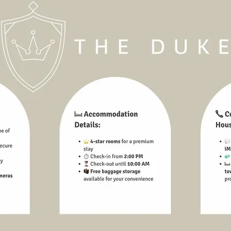 The Duke Luxury Отель типа 
